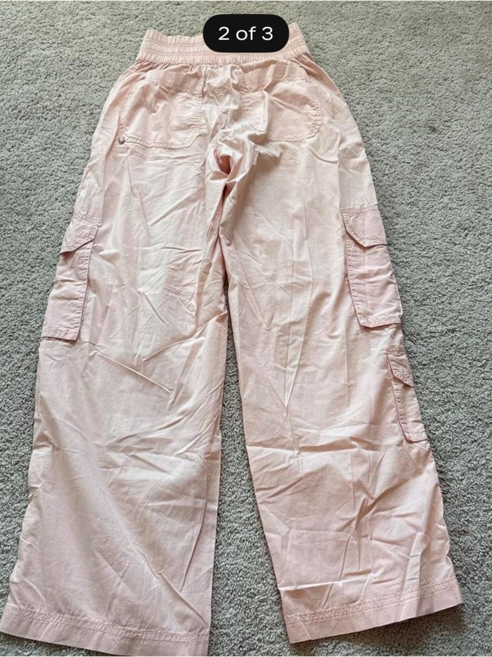 Aerie Wide Leg Cargo Pants